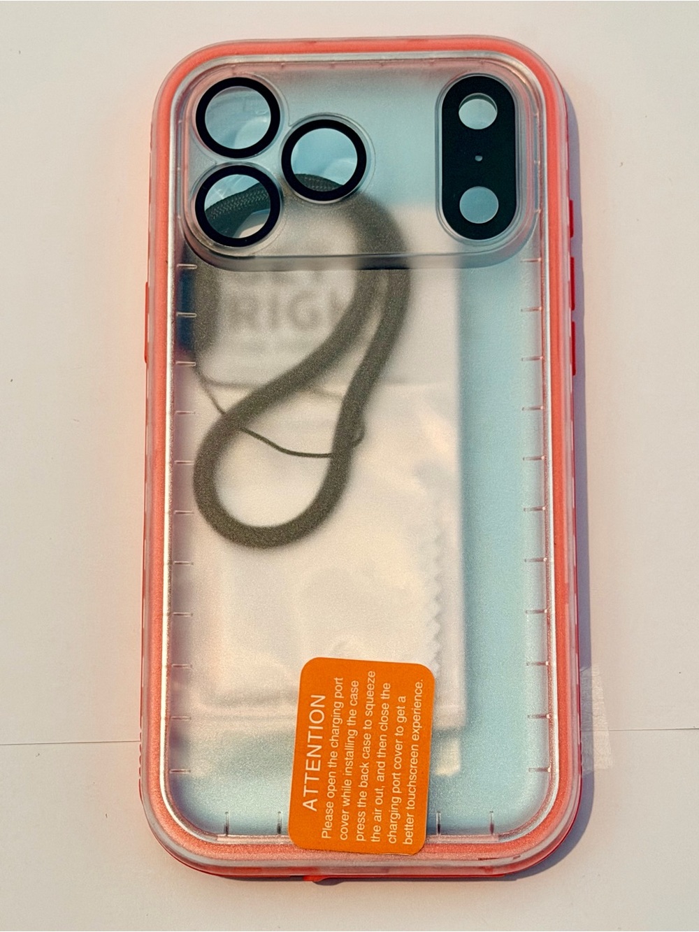 SPORTLINK for iPhone 17 Pro Max Waterproof Case, Pink